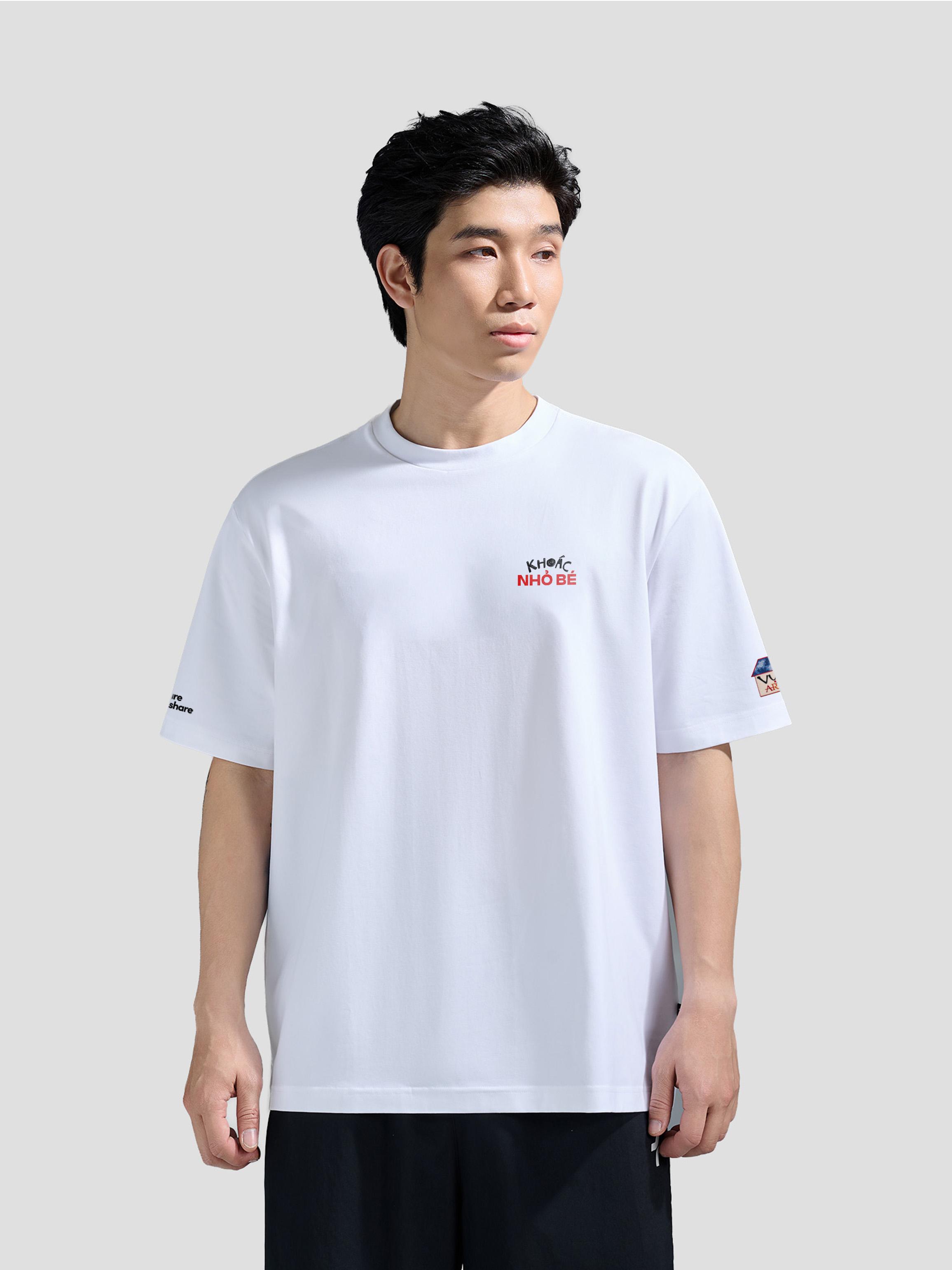 Áo thun Cotton Care & Share VỤN Art Lan Toả Yêu Thương - 3