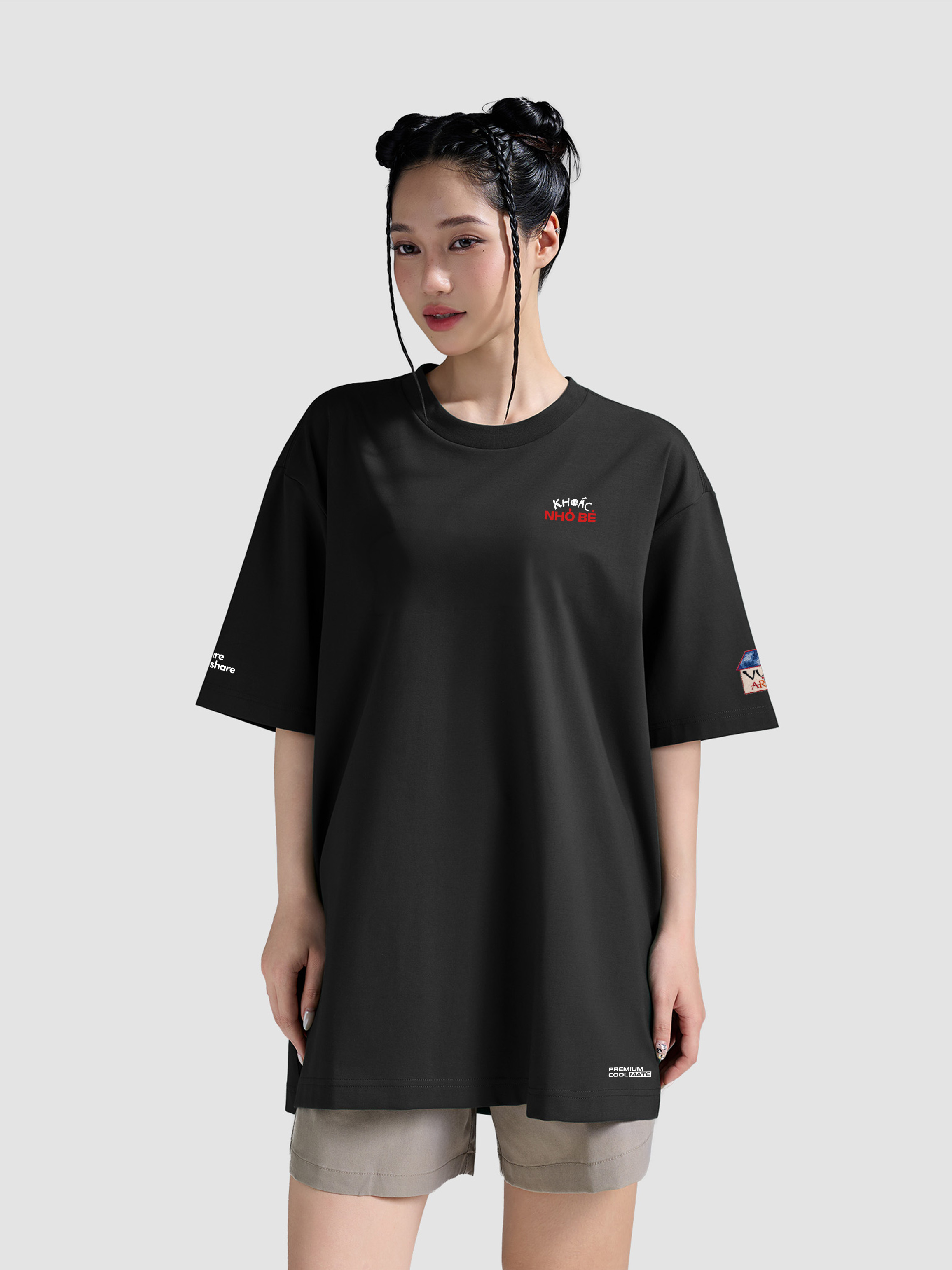 Áo thun Cotton Care & Share VỤN Art Lan Toả Yêu Thương - 6