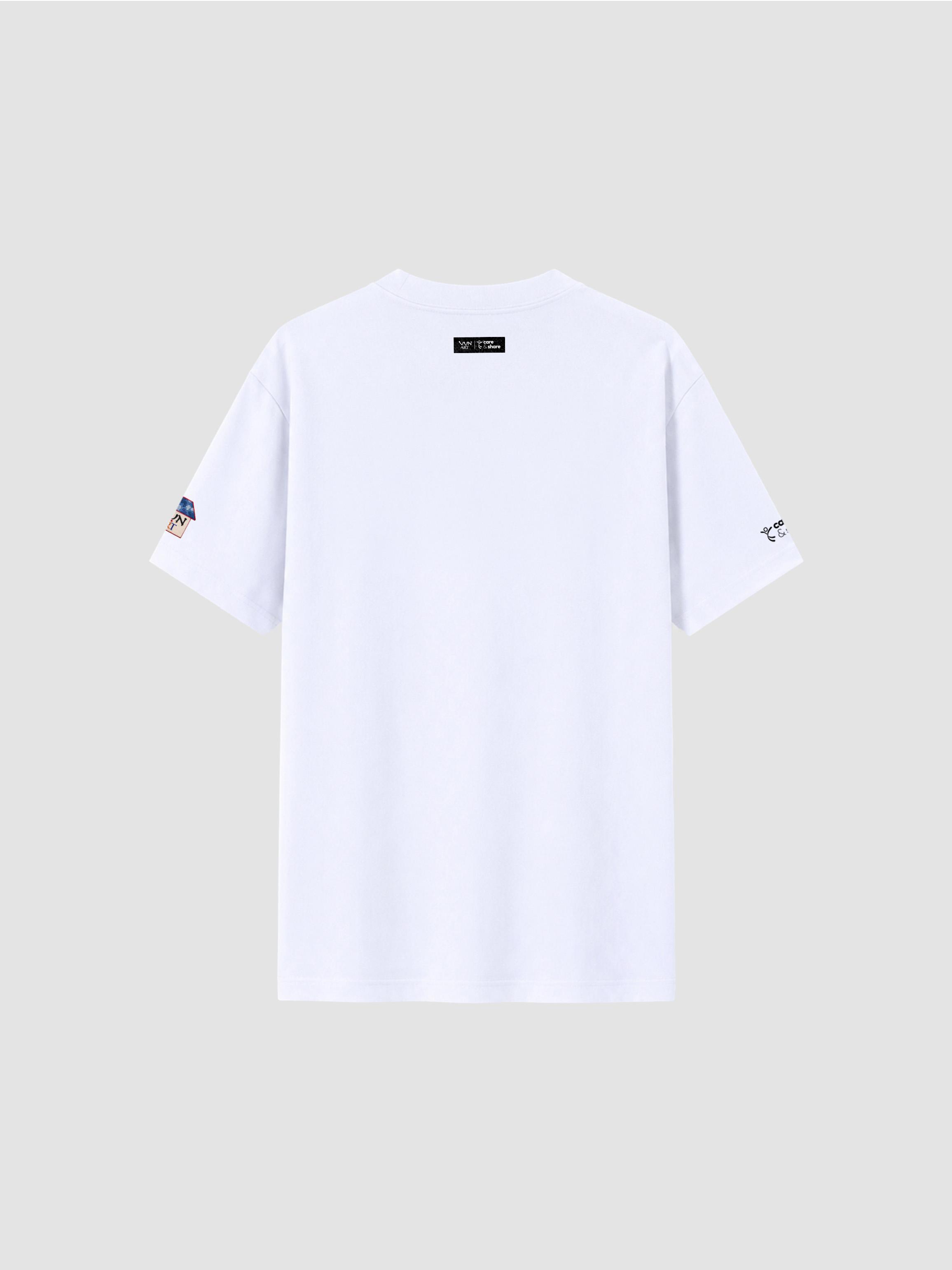 Áo thun Cotton Care & Share VỤN Art Yêu Thương Gom Nhặt Mỗi Ngày