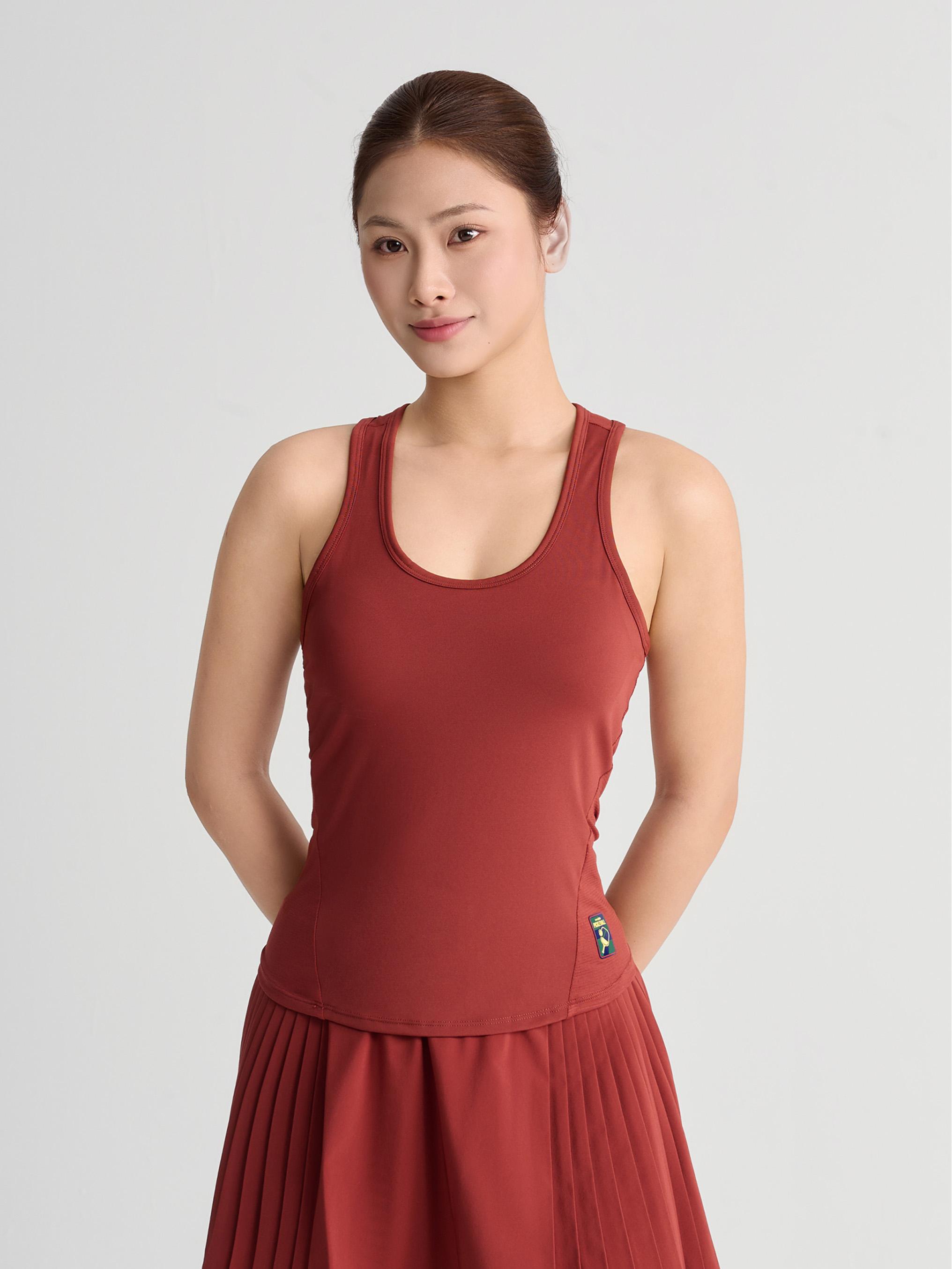 Tanktop Pickleball nữ Exdry Classic - Mặt sau